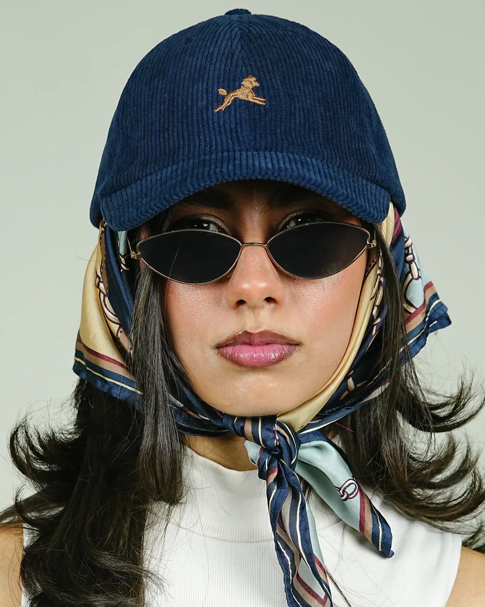 Gorra Navy en Pana, Caps